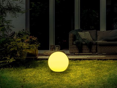 Bola de luz LED Smart Home para jardín Lidl