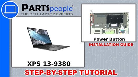 Dell Xps 13 9380 P82g002 Power Button How To Video Tutorial Youtube