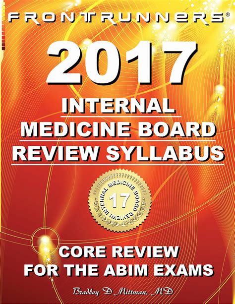 Frontrunners® Internal Medicine Board Review Syllabus 2017 Core Review