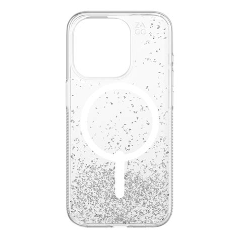 Zagg Essential Hampton Snap Iphone Pro Clear Silver