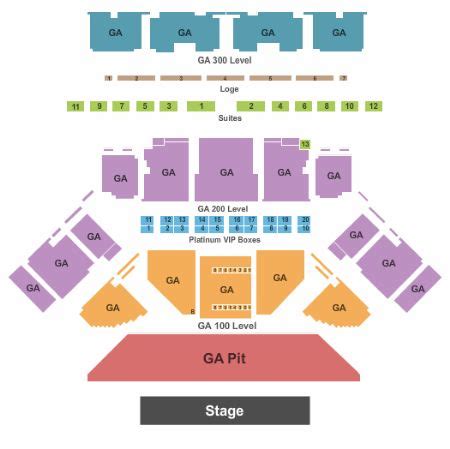 Toyota Oakdale Theatre Tickets and Toyota Oakdale Theatre Seating Chart ...