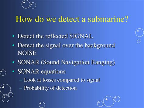 Principles Of Underwater Sound Ppt Download