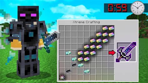 Super Espada Avaritia Crafting Gigante No Minecraft Youtube