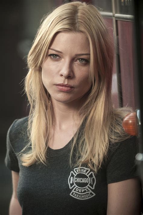 Chicago Fire Lauren German 얼굴 드라마