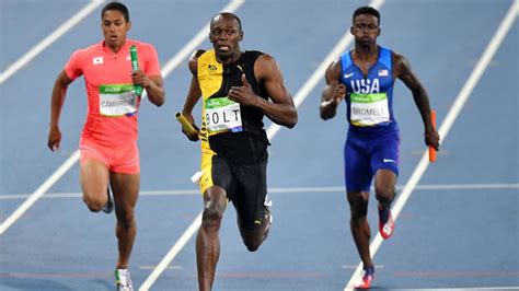 Rio Olympics 2016 Us Mens 4x100m Relay Disqualified Loses Bronze