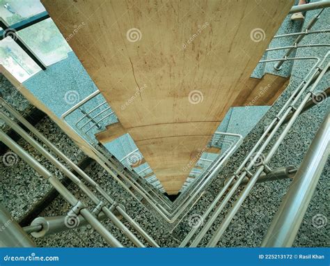 Stairs Triangle Shape Photography Background Stock Photo Image Of