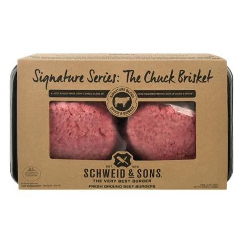 Schweid Sons Patty Chuck Brisket The Signature Blend