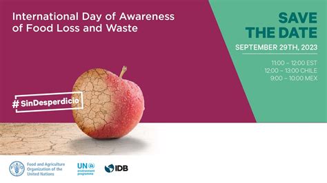 International Day Of Awareness Of Food Loss And Waste Reduction Flw