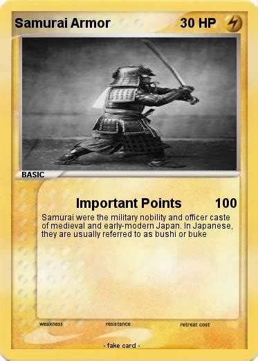 Pokémon Samurai 287 287 - Important Points - My Pokemon Card