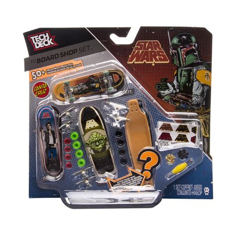 Spin Master Tech Deck Tech Deck Board Shop Star Wars Santa Cruz 4 Pk