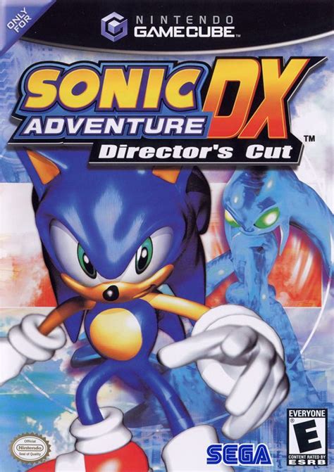 Sonic Adventure DX (Director's Cut) (2003) GameCube box cover art ...