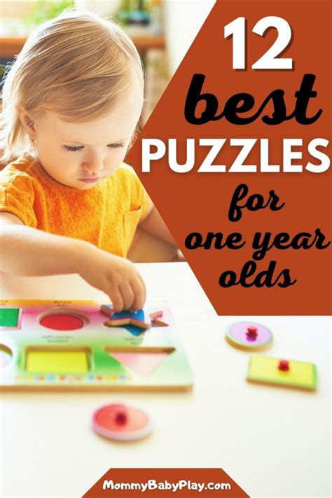 Best Puzzles For 1 Year Olds And Why They Are Important - Mommy Baby Play