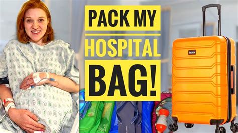 Pack My Hospital Bag First Time Mom Hospital Bag Tips Youtube