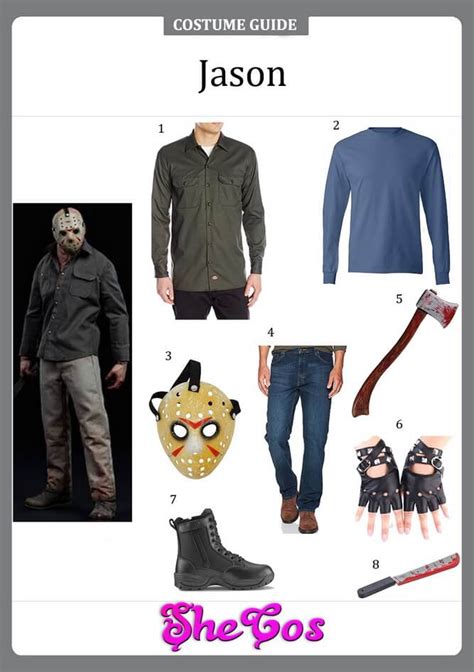 Complete Guide To Jason Voorhees Costume | SheCos Blog