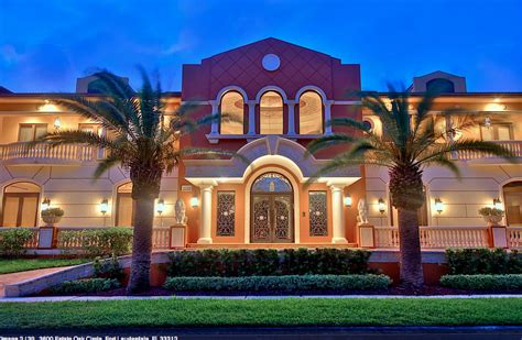 Opulent 18000 Square Foot Mansion In Hollywood Fl Homes Of The Rich