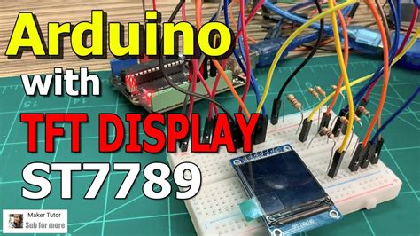 Tft 240x240 St7789 Spi With Arduino Icstation Youtube