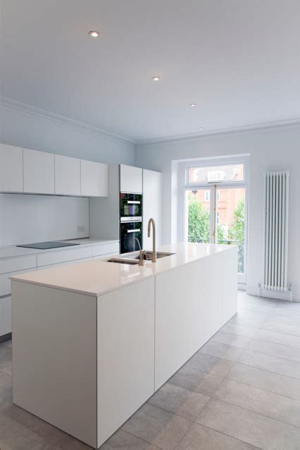 Queen S Gate Flat Contemporary Kitchen London By Amos Goldreich