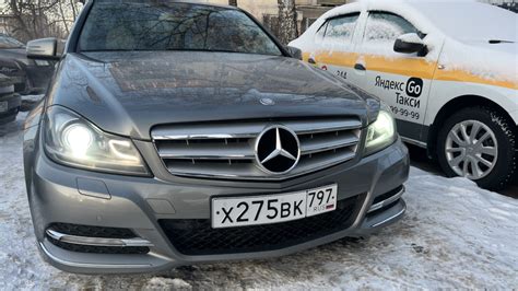 Mercedes Benz C Class W204 18 бензиновый 2011 Серая МыШь на Drive2