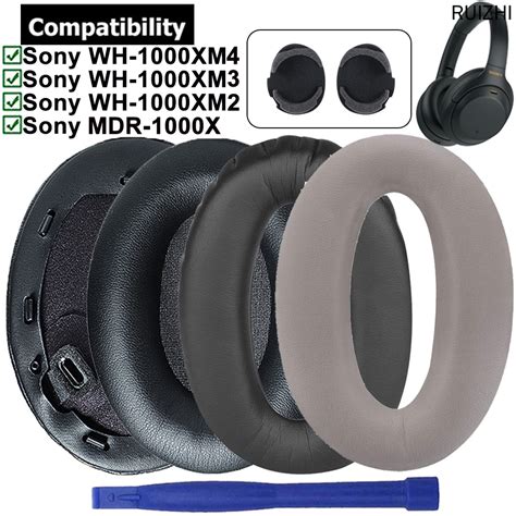 Cặp Mút Đệm Tai Nghe Thay Thế Cho Sony WH 1000XM4 WH 1000XM3 WH 1000XM2