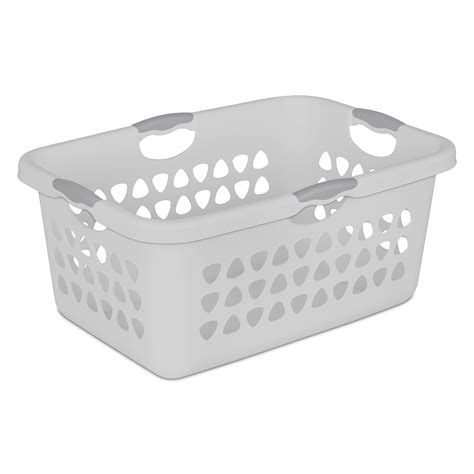 Sterilite 2 Bushel Ultra Laundry Basket Plastic Cement Walmart