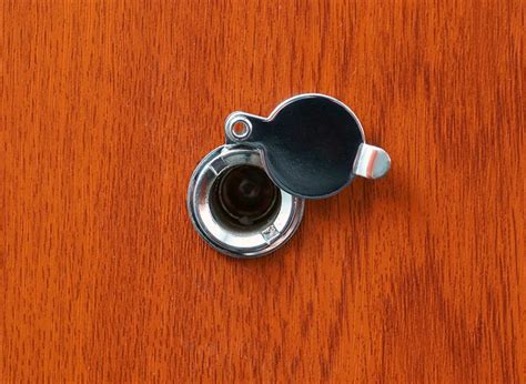 Recommendations And Tips On Installing A Peephole In Front Door Peephole Types And Installation