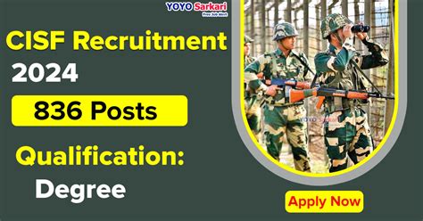 Cisf Recruitment Opportunity For Assistant Si Positions