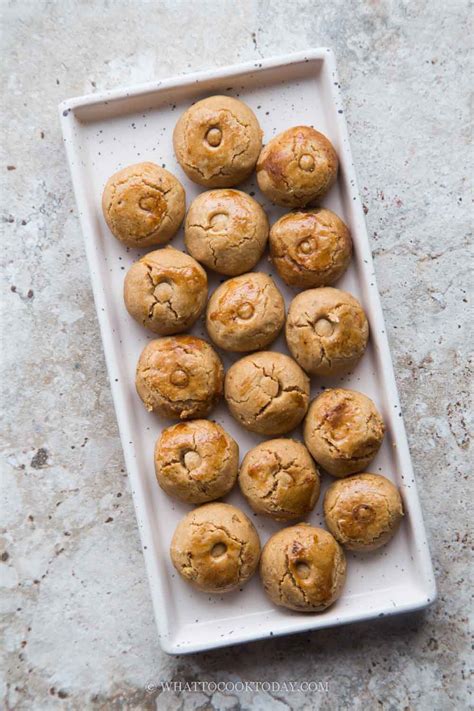 Chinese New Year Peanut Cookies Mazola Peanut Cookies