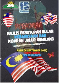 Buku Program Penutupan Bulan Kebangsaan Dan Kibaran Jalur Gemilang