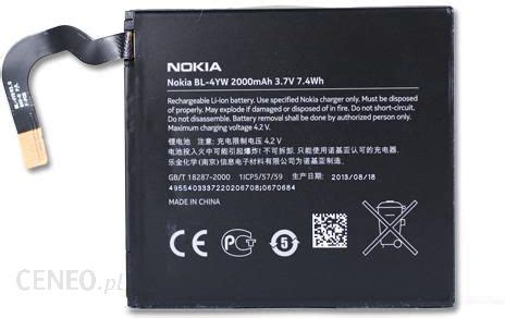 Bateria Nokia Bateria Oryginalna 2000Mah Li Ion Do Lumia 925 BL 4YW