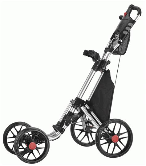 Caddytek Caddycruiser One Click Folding 4 Wheel Golf Push Cart Us