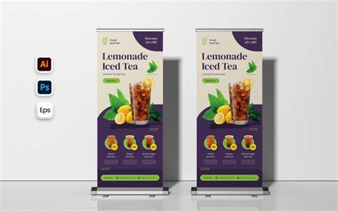 Promosyon Taze Ay Roll Up Banner Templatemonster