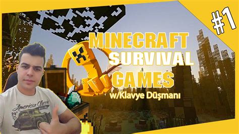 Minecraft Survival Games Bölüm 1 Uzun Bir Aradan Sonra w Klavye