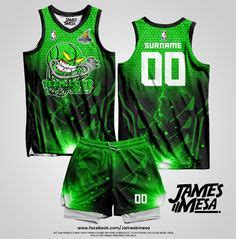 Green Basketball Jersey Design With Number