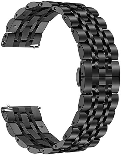 Amazon TRUMiRR Gear S3 Bands 22mm Solid Quick Release Watch Band