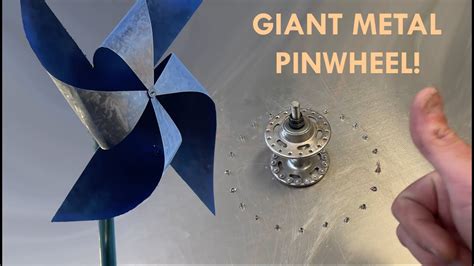 Giant Pinwheel Fabrication Challenges Of A Metal Pinwheel For Pilot