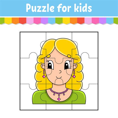 Puzzle game for kids. 47489107 Vector Art at Vecteezy