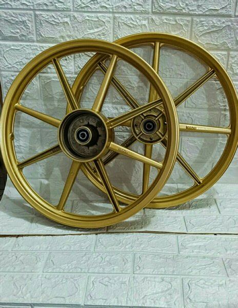 Jual Velg Racing VRossi Palang 8 Gold Honda Supra X 125 Kharisma Di