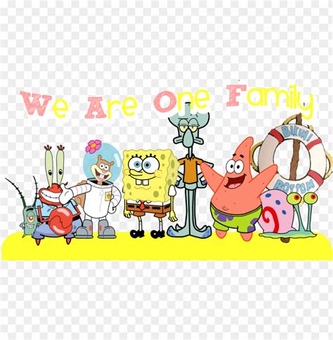 Spongebob Friends Spongebob Squarepants Character Fan Tankto Png