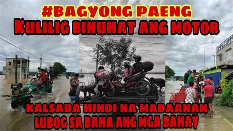 Bayanihan Sa Pagbuhat Ng Motor Para Lang Makatawid Ang Mga Motorista