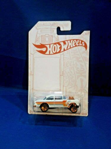 Hot Wheels Pearl And Chrome Series 55 Chevy Bel Air Gasser 46 Die Cast Ebay