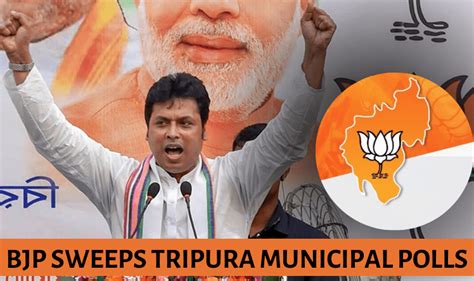 Bjp Bags Landslide Victory In Tripura Civic Polls Wins 217 Of 222 Seats Pragativadi