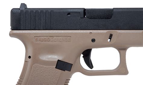 Saïgo Pistolet Saigo 17 GBB CO2 Tan 1 joules Elite Airsoft