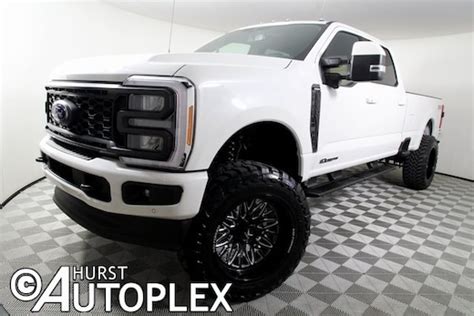 White Lifted 2022 F 250 Platinum