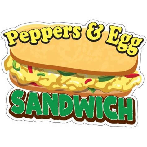 Signmission 8 In Decal Concession Stand Food Truck Sticker Peppers