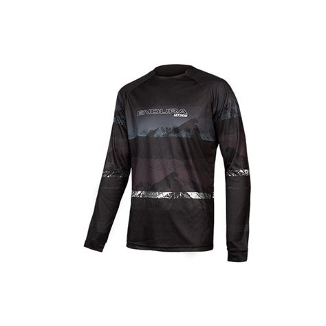 Maglia Endura Mtb Manica Lunga Mt Scenic Ltd Black