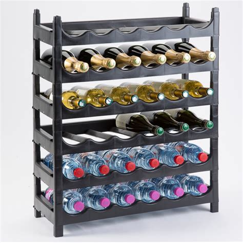 36 Bottle Wine Rackbottle Holder Plastic 1 Pack Uk