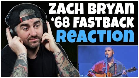 Zach Bryan Fastback Rock Artist Reaction Youtube