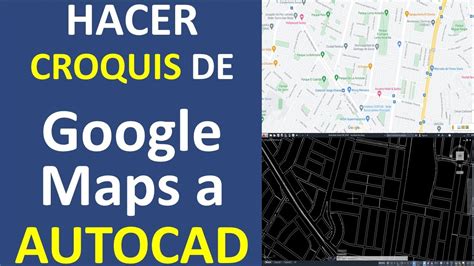 Como Hacer Croquis De Google Maps A Autocad Con Adobe Illustrator Para