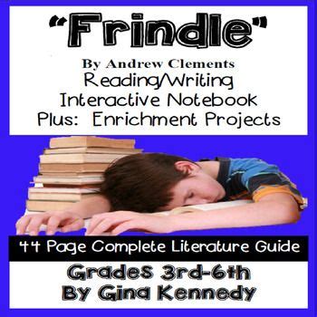 Frindle Novel Study And Project Menu By Gina Kennedy Teachers Pay