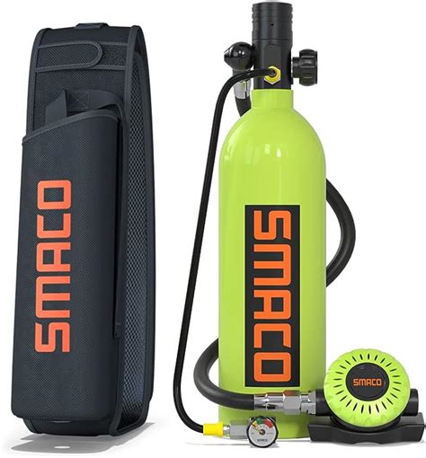 Smaco Scuba Tank Diving Gear For Diver Mini Scuba Tank Oxygen Cylinder